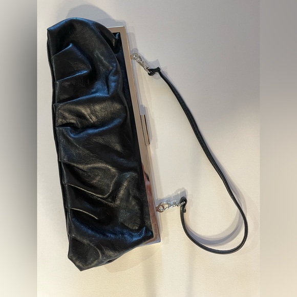 Source Unknown Handbags - Little Black Bag Silver Hardware